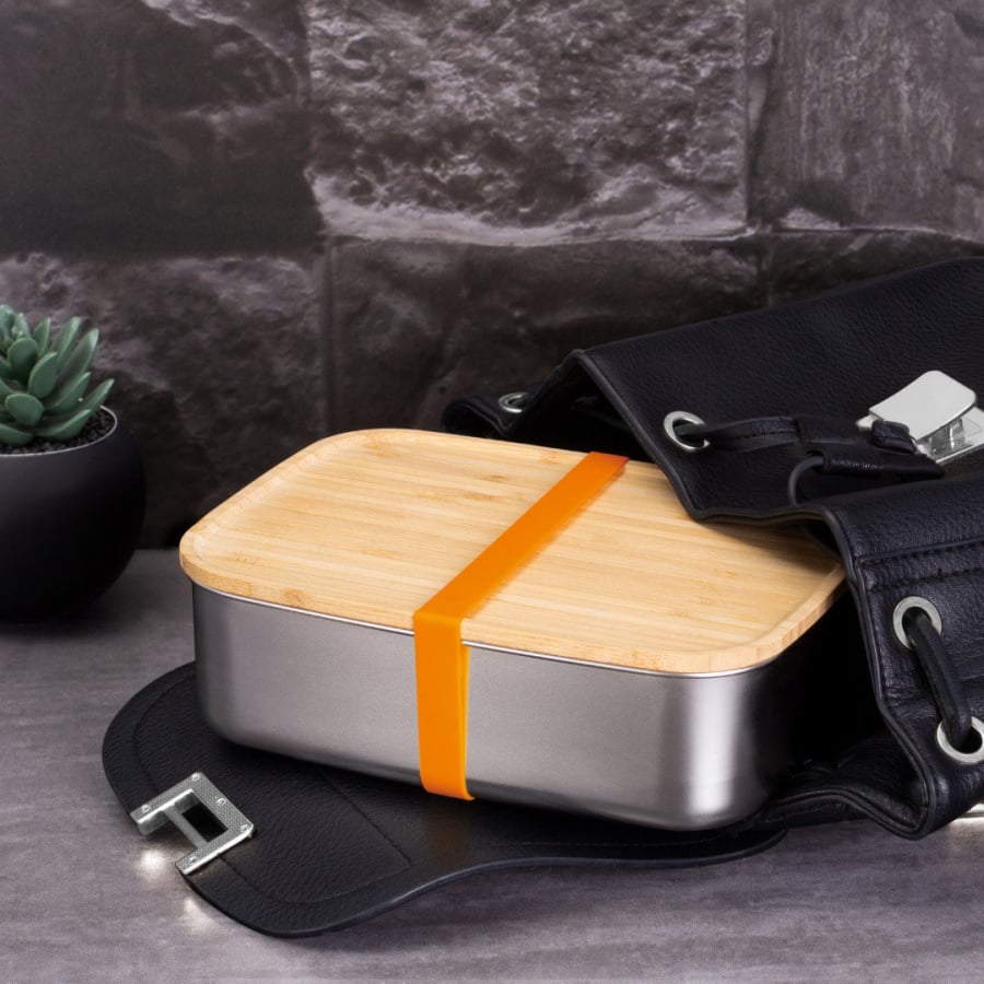 Lunch Box z bambusową pokrywką BH-7207