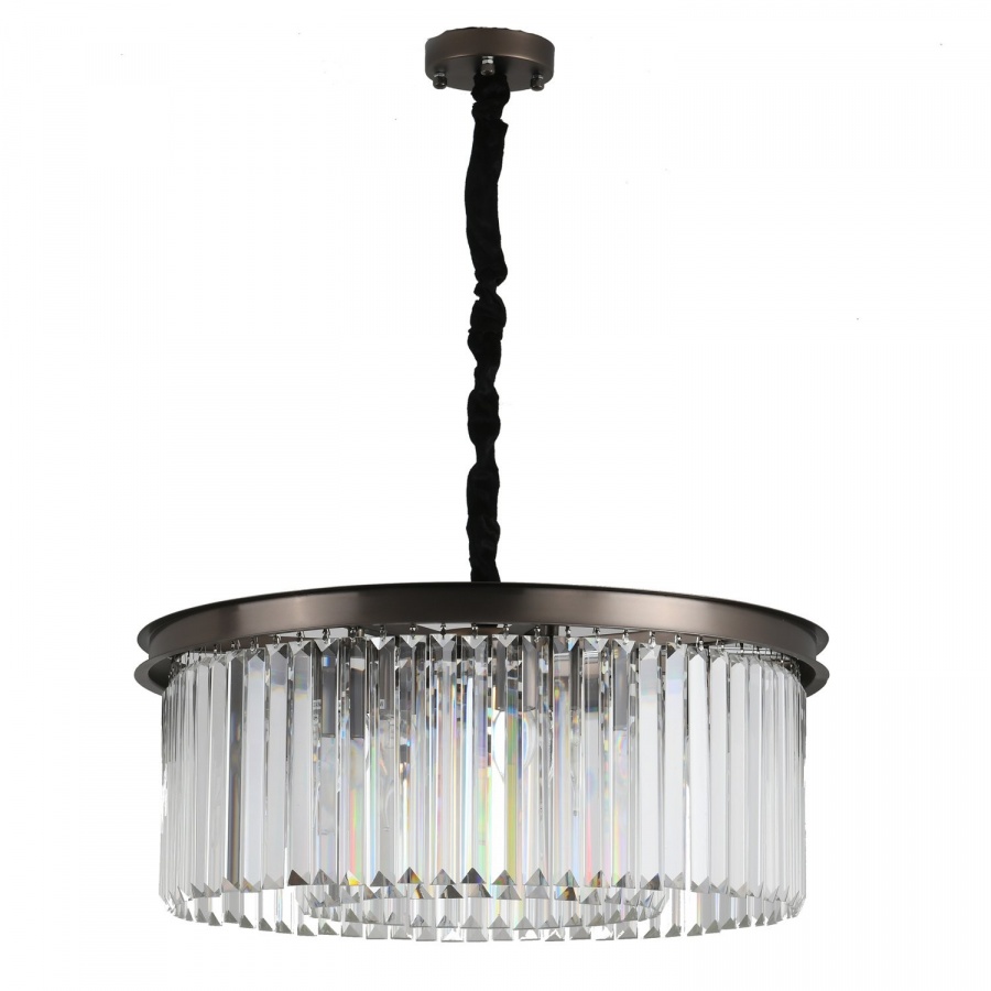 Lampa wisząca sparkle round antracyt 60 cm
