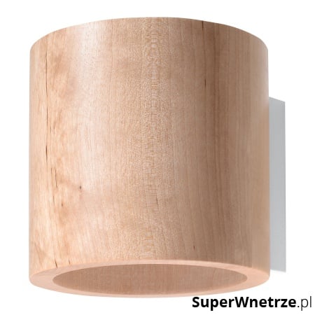 Kinkiet ORBIS Naturalne Drewno