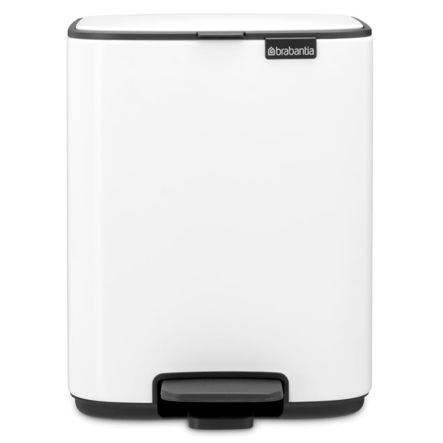BRABANTIA 236884 - Bo Pedal Bin - Kosz 7 l - Biały