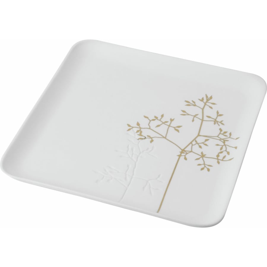 Talerz złote gałęzie 20 cm