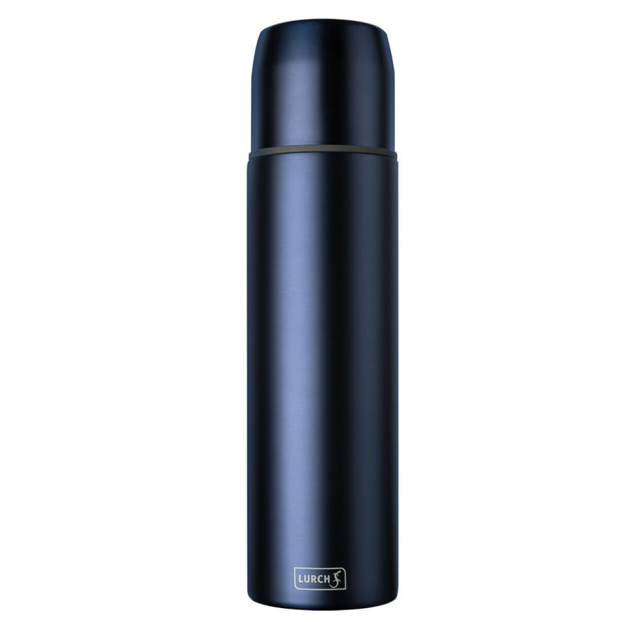 Termos stalowy, 0,75 l, śred. 7,5 x 29 cm, ciemnoniebieski