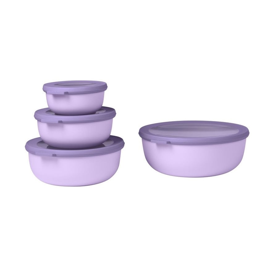 Zestaw 4 misek Cirqula okrągła 350 750 1250 2250 ml Nordic Lilac 106232074600