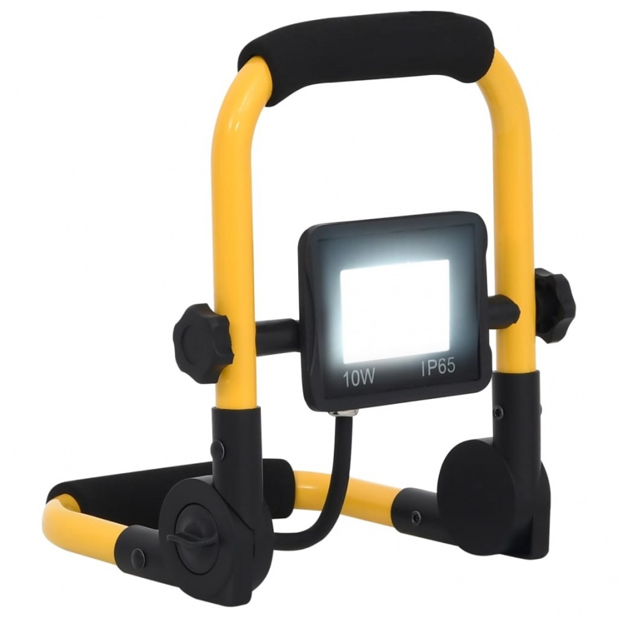 Reflektor led z uchwytem, 10 w, zimne białe światło