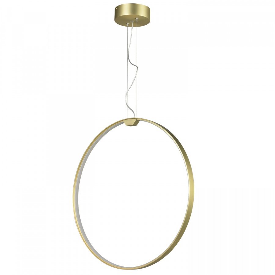 Lampa wisząca acirculo led złota 60 cm