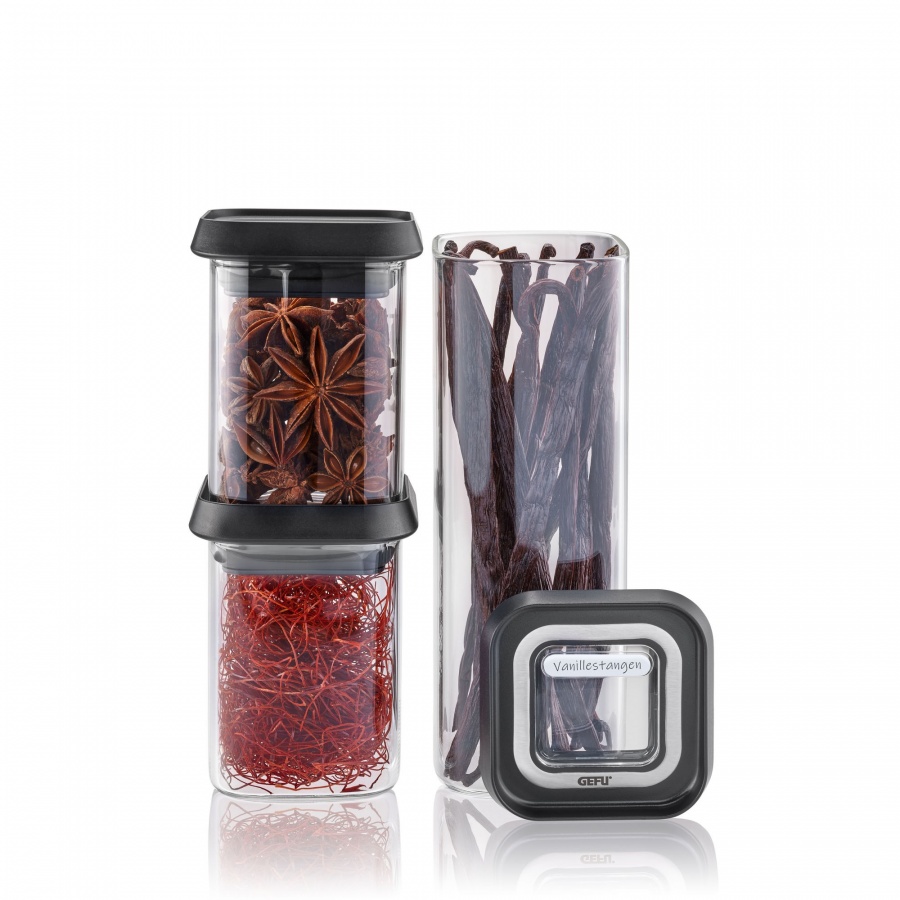 Zestaw 3 pojemników do przechowywania pantry