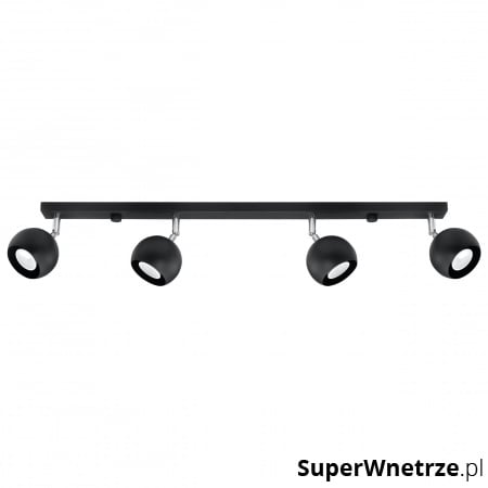 Plafon OCULARE 4L Czarny