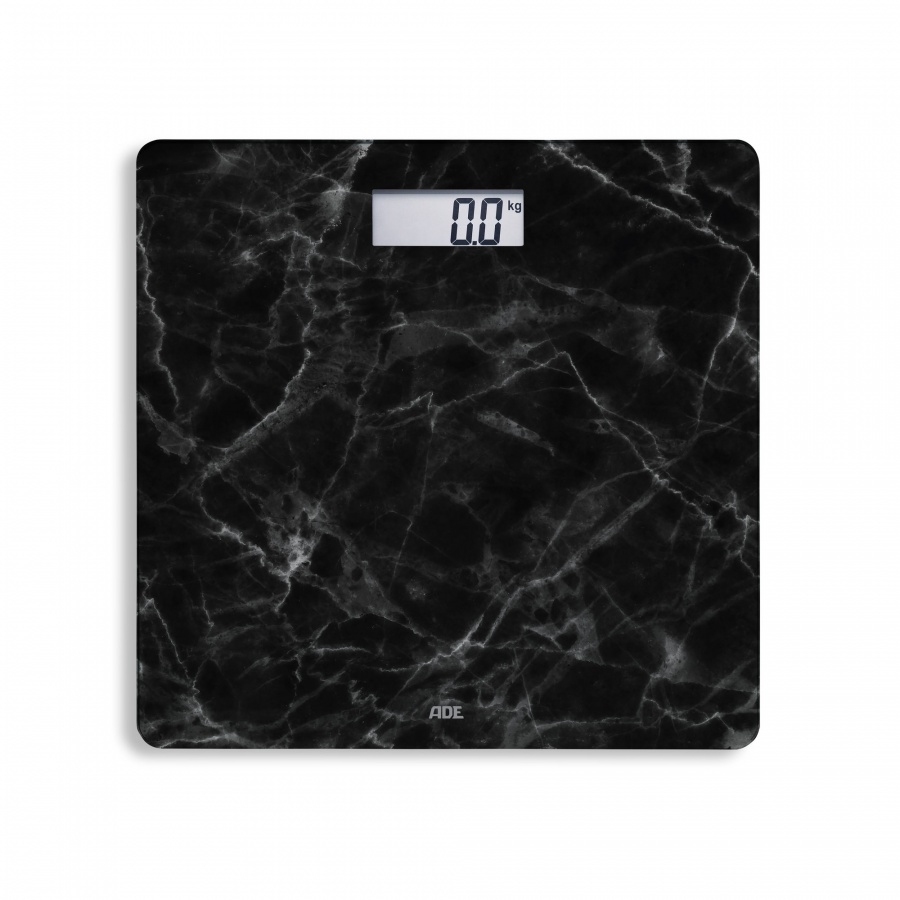 Waga łazienkowa 30x30cm ADE czarna