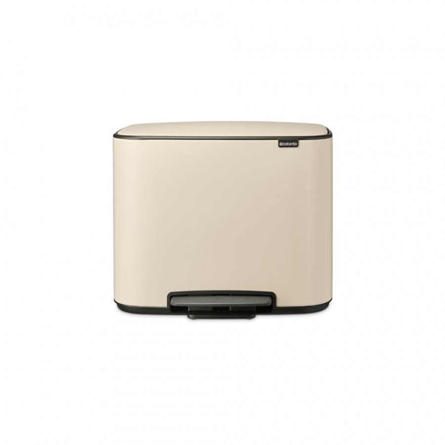 Kosz na śmieci pedałowy bo 36l soft beige 201622