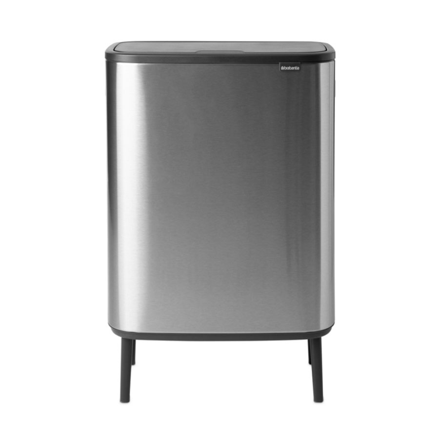 BRABANTIA - Bo Touch Bin Hi - Kosz 2 x 30 l - 2 komory - Stal matowa FPP