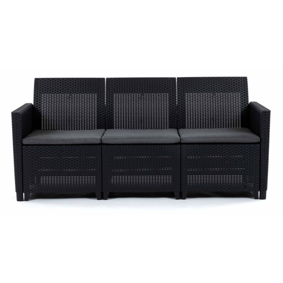 Sofa marie 3 seat sofa grafit : kolor - grafit