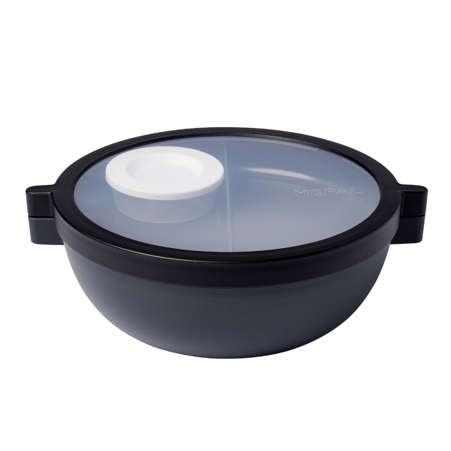 Miska lunch box z pokrywką vita nordic black 105830041100