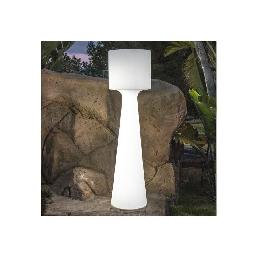 NEW GARDEN lampa ogrodowa GRACE 140 BATTERY biała