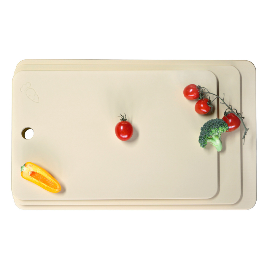 Deska do krojenia z kauczuku TSUKIHOSHI TT-KS/M 344x213x10 mm