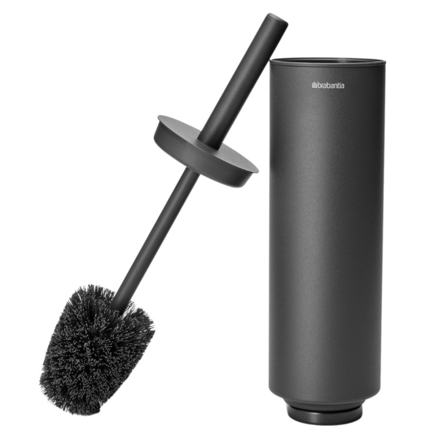 Brabantia 303821 - szczotka do wc w obudowie - mindset - mineral infinite grey
