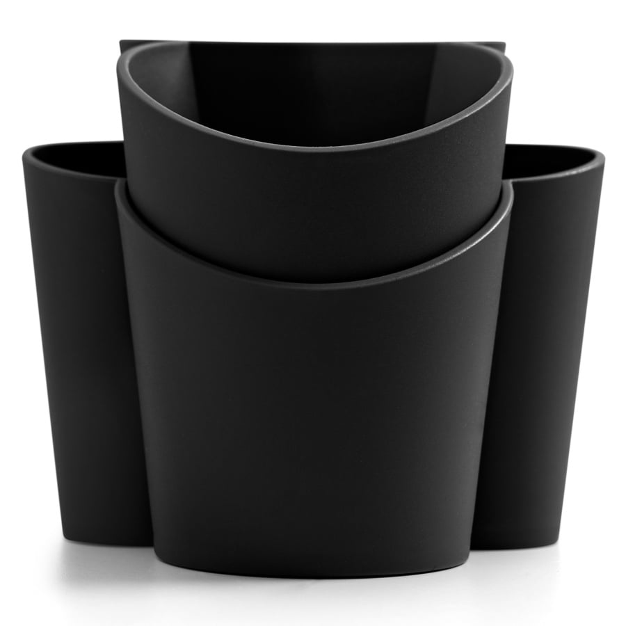 Gocciolo pojemnik na sztućce czarny