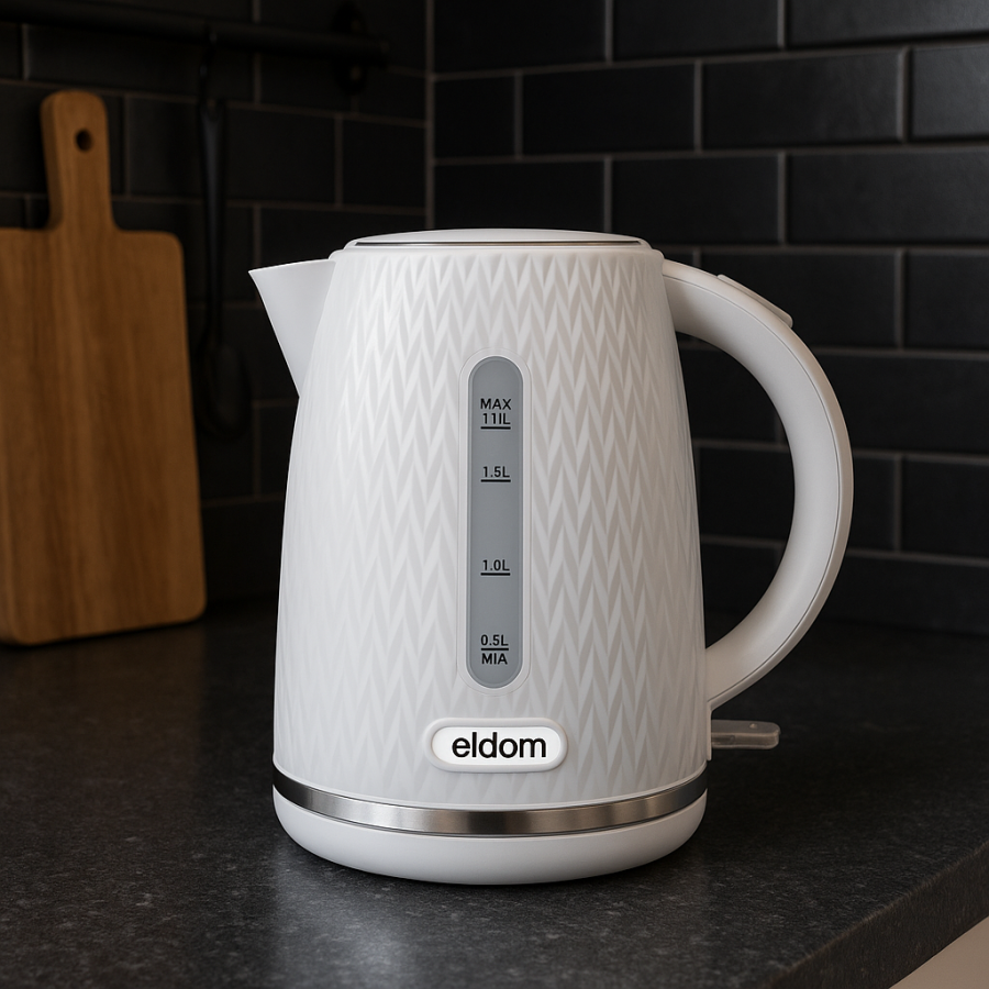 Czajnik elektryczny bezprzewodowy 1,7l NELO biały