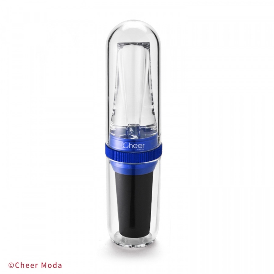 Napowietrzacz i nalewak do wina submarine niebieski