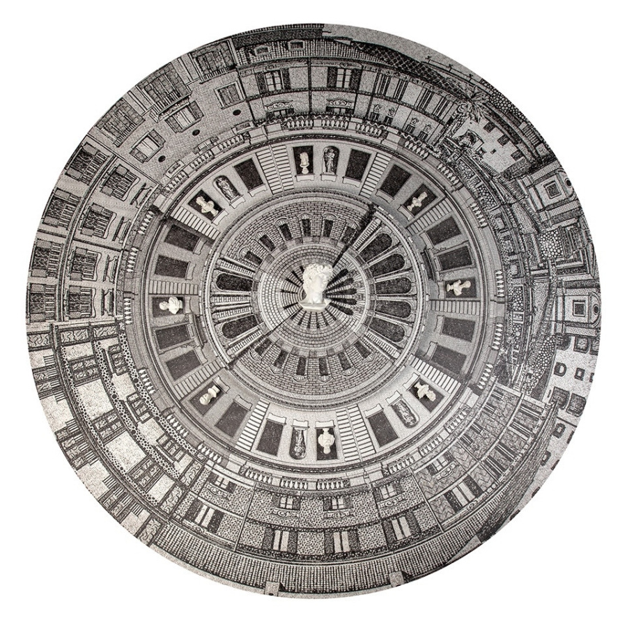 Obraz fish eye city 200x200 cm