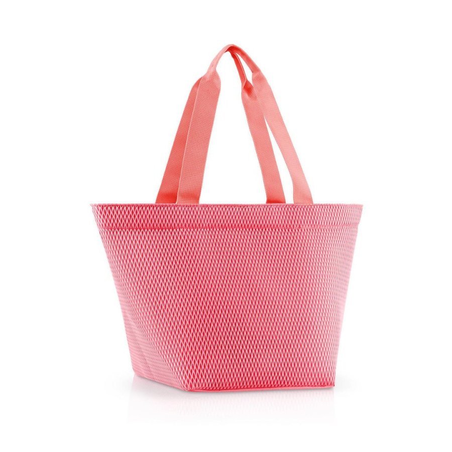 Torba SHOPPER M, mesh coral