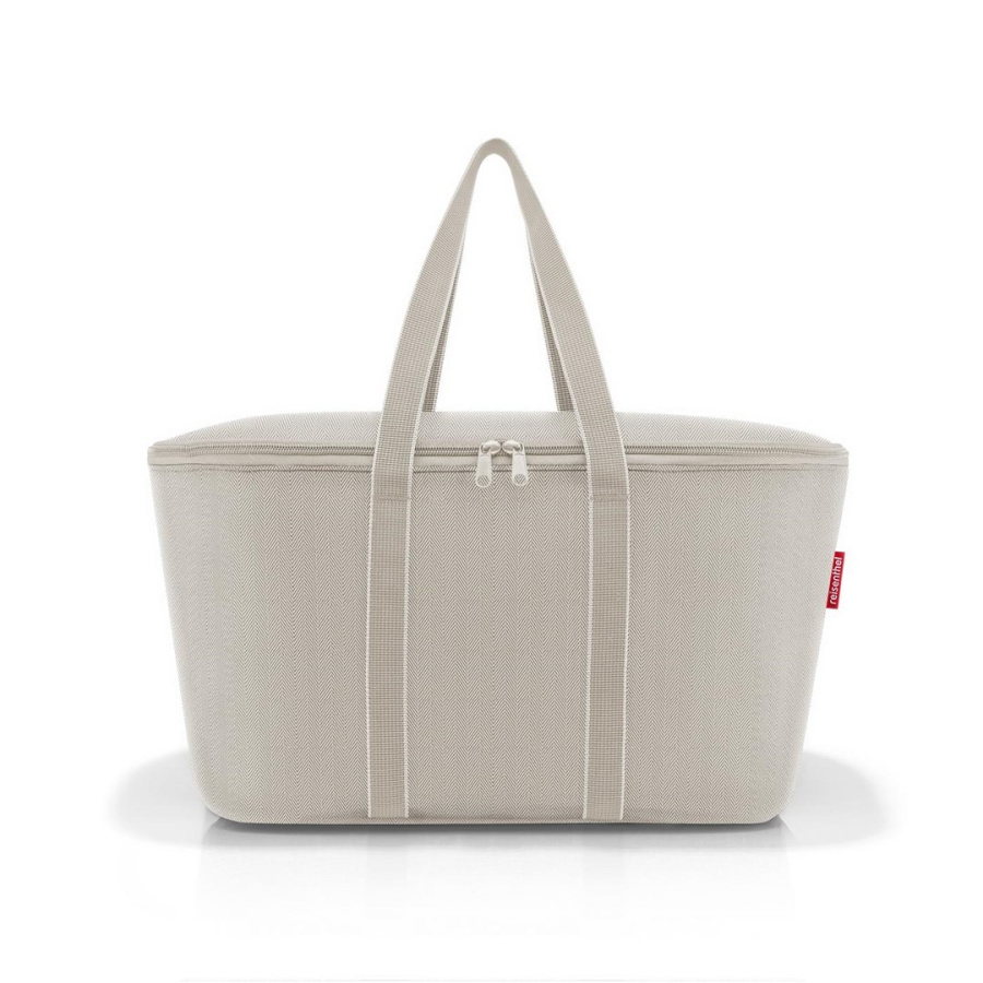 Torba coolerbag, herringbone sand