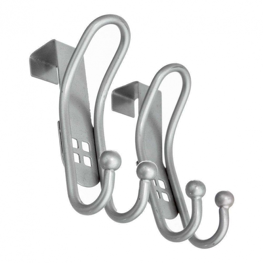 Haczyki haczyk podwójny wieszak na drzwi ręczniki kabinę 2 szt