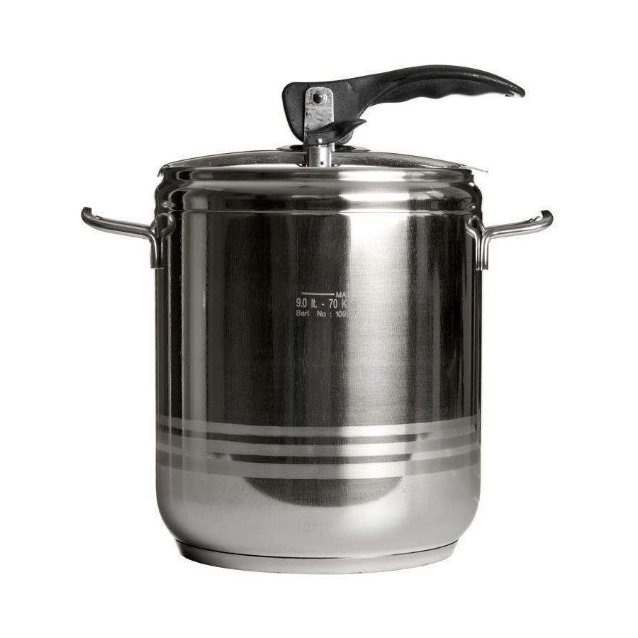Szybkowar PROFI, garnek ciśnieniowy, stalowy, 9 l