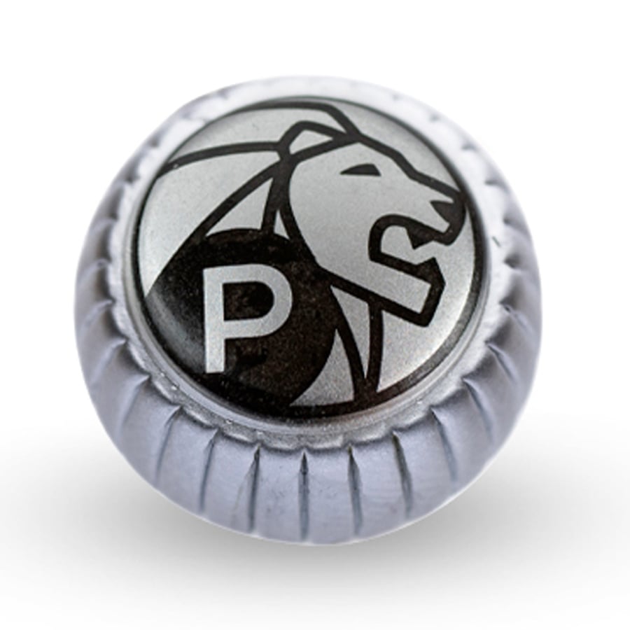 Nakrętka chrom mat do młynków - pieprz (p)