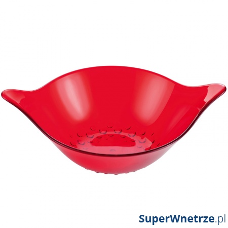 Miska czerwona Koziol Leaf M