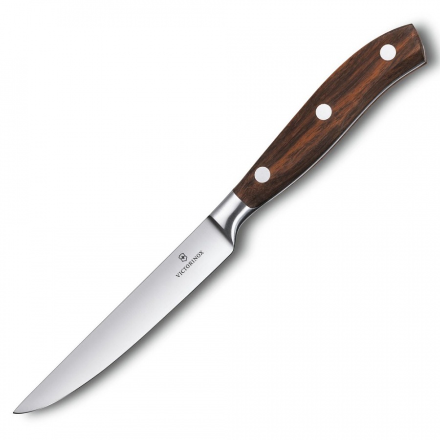 VICTORINOX - Grand Maitre - Nóż do steków kuty - 12 cm - Drzewo różane