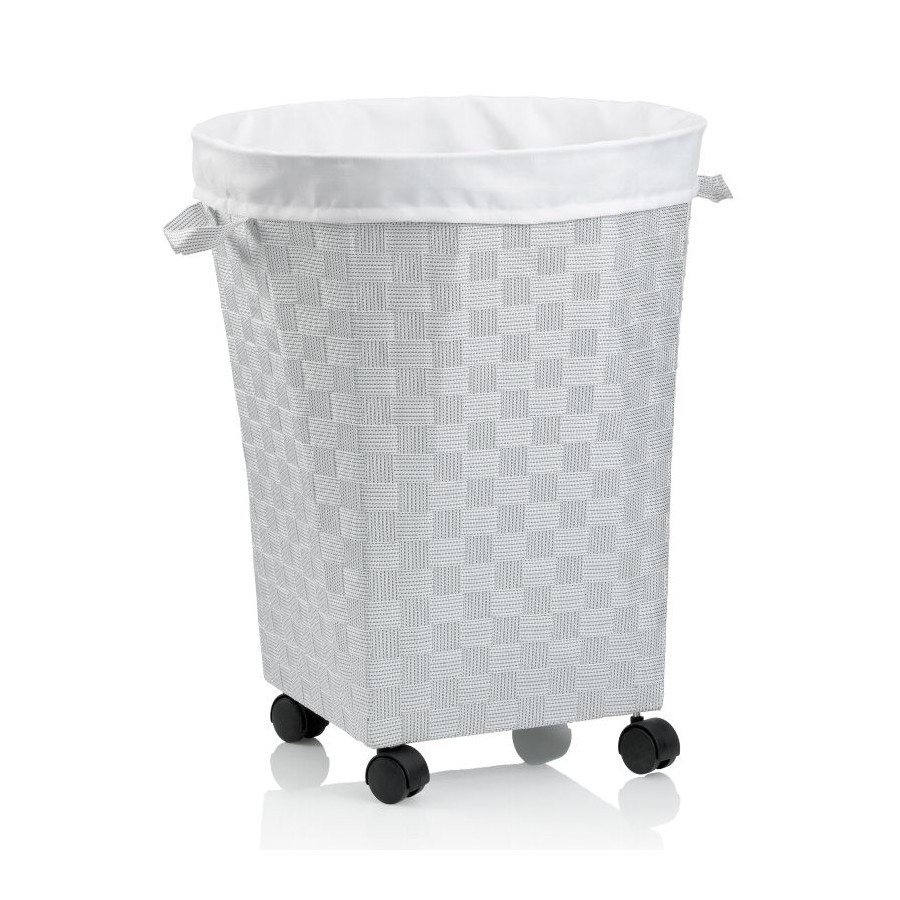 kosz na pranie, śred. 44 x 55 cm, biały