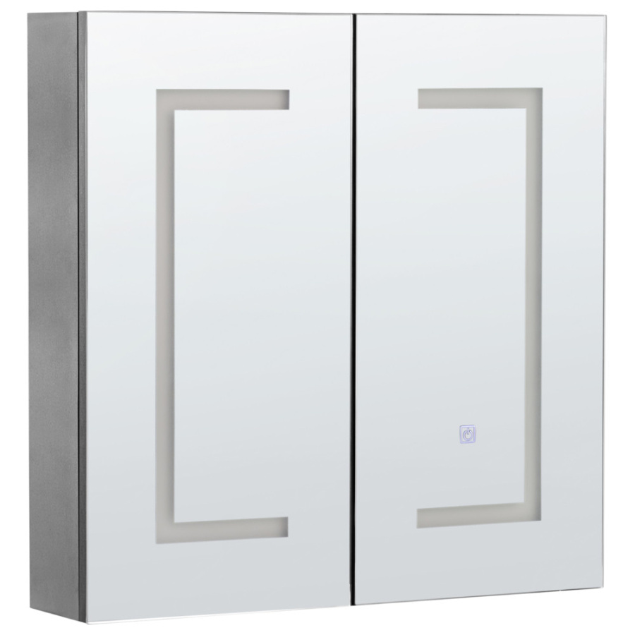 Szafka łazienkowa mazarredo 60 cm 60 cm czarny