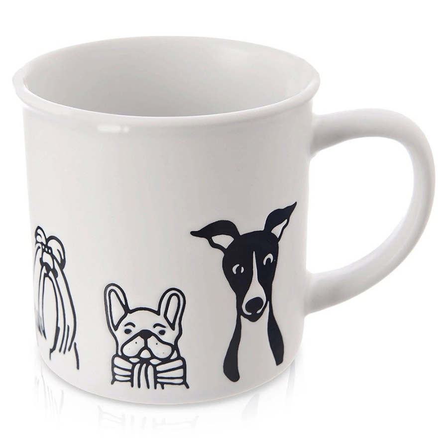 Kubek ceramiczny biały 500 cm