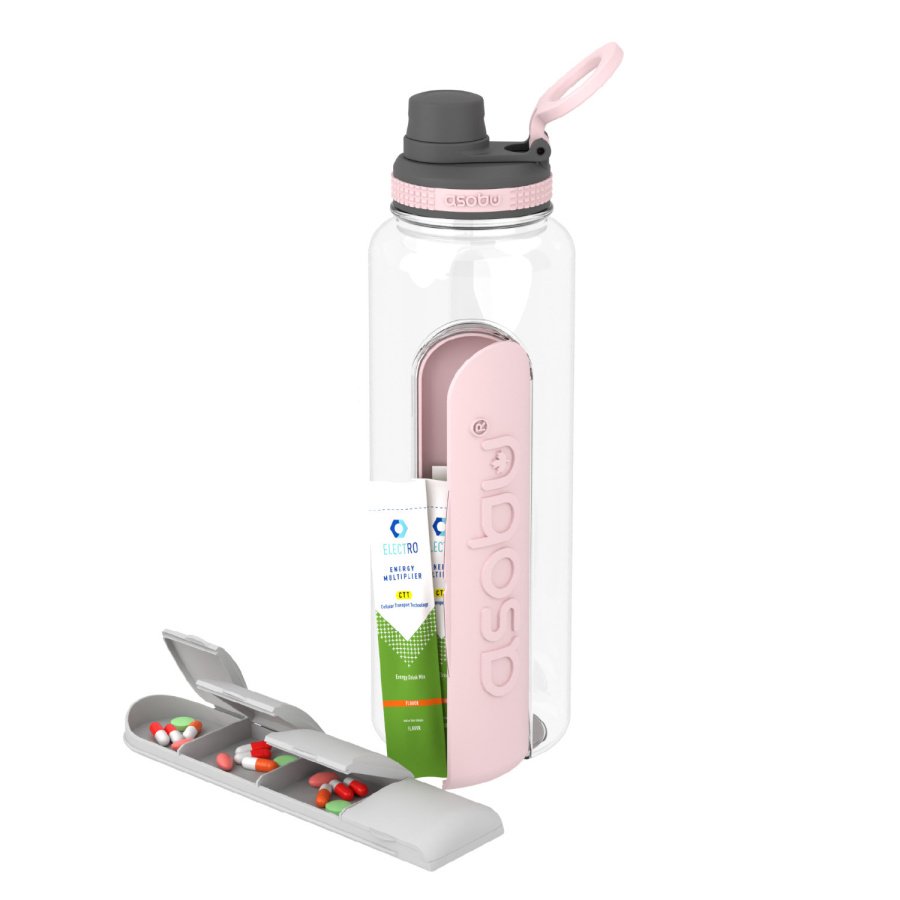 Asobu butelka electrolyte pink 1,2l