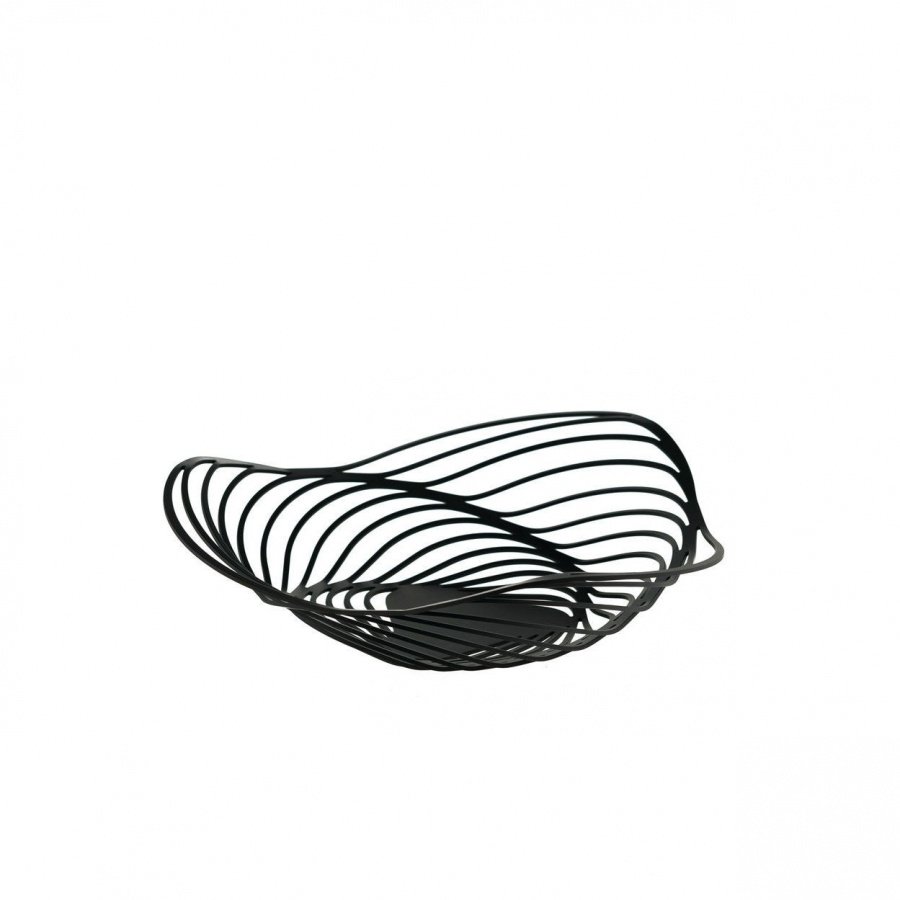 TRINITY, KOSZ NA OWOCE, CZARNY, 33 cm