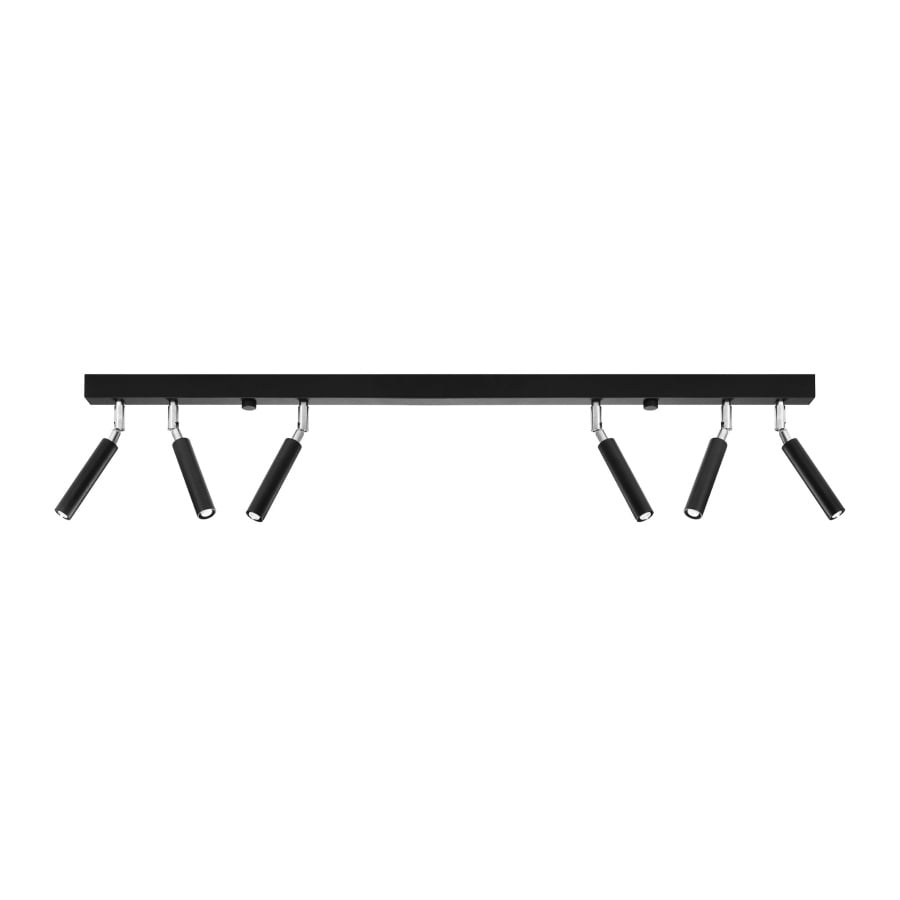 Plafon EYETECH 6 czarny