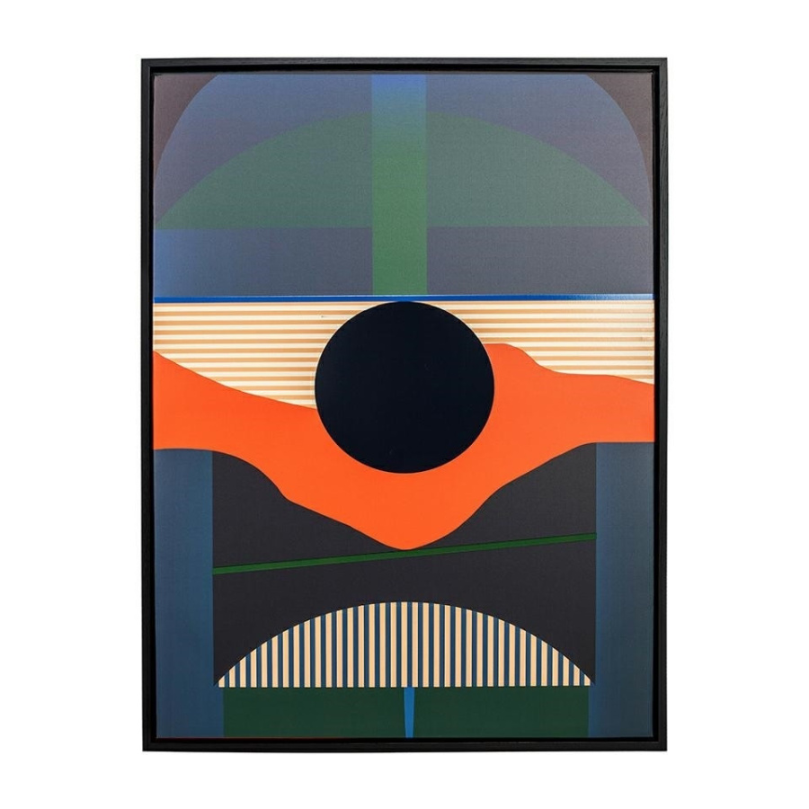 Kare obraz sunset 75x100 cm