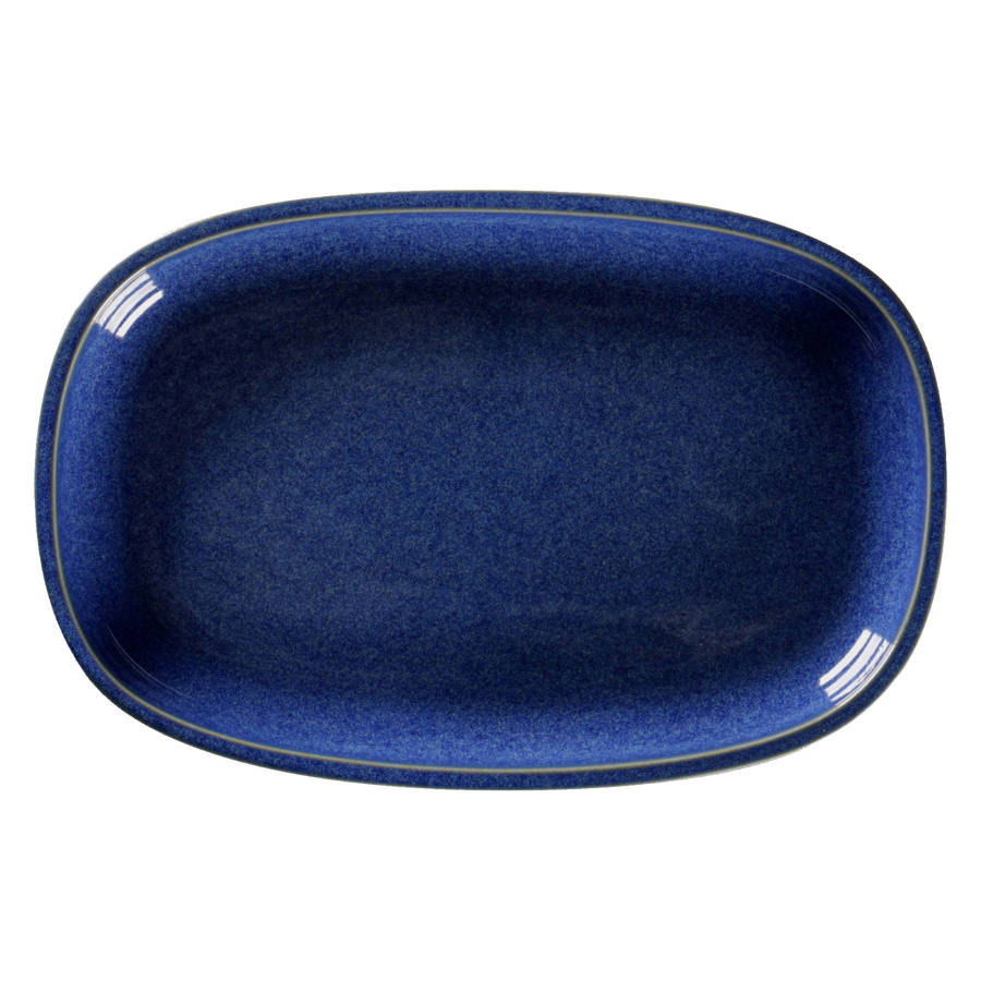 Stone półmisek 23x15 cm kobaltowy