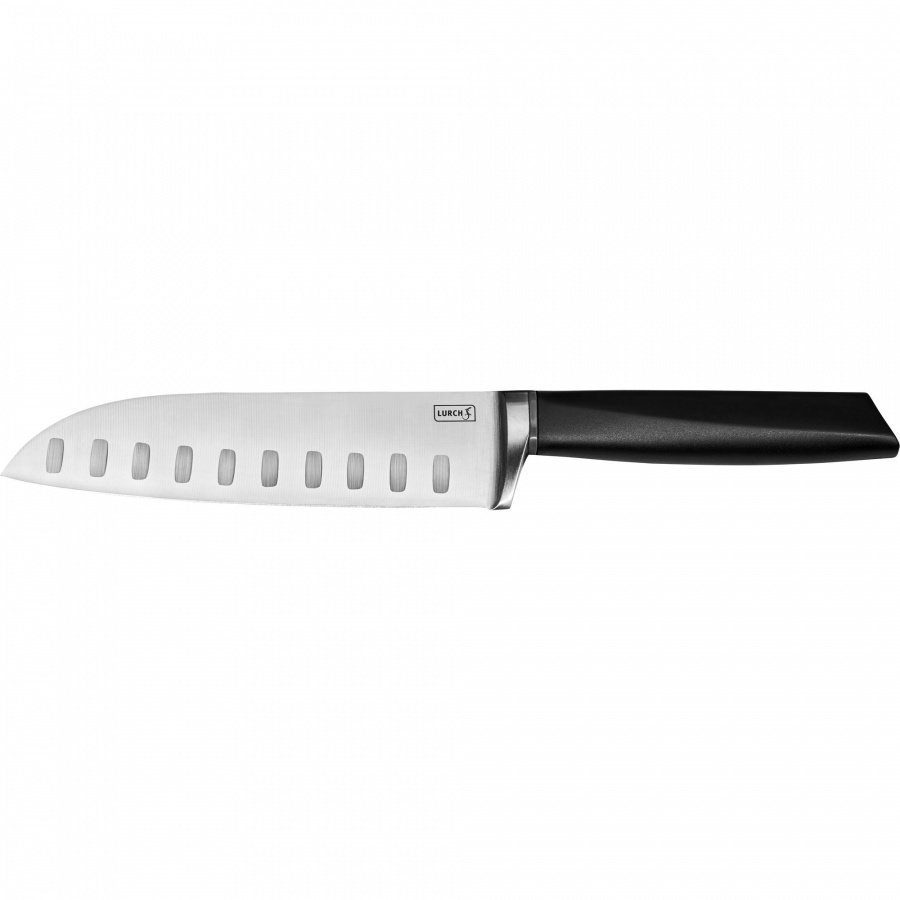 Nóż santoku z rowkami, 17 cm
