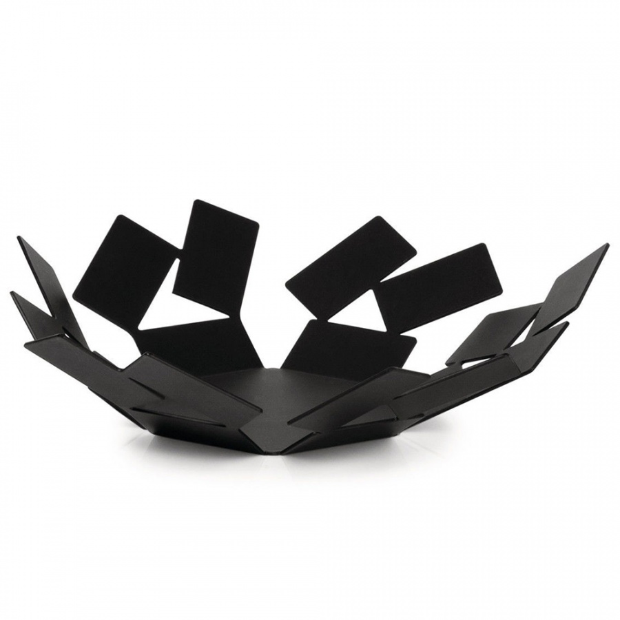 Koszyk na owoce 23 cm La Stanza dello Scirocco Alessi czarny