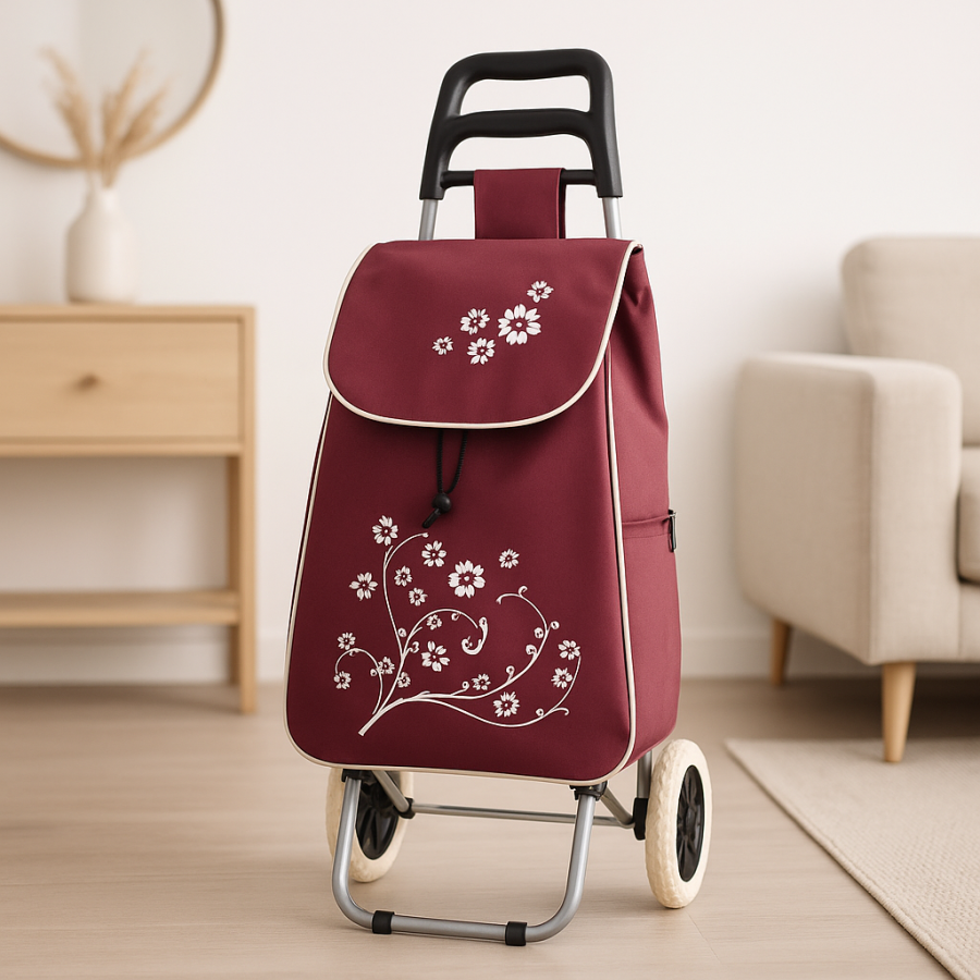 Wózek, torba zakupowa na kółkach, na zakupy, 30 l, 25kg