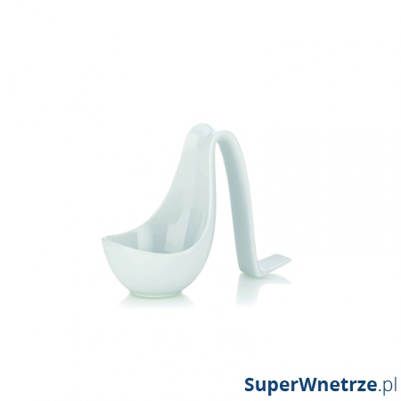 Stojak na łyżkę Kela Cuchara biały