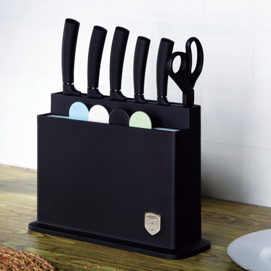 Zestaw noży Berlinger Haus BH-2492 Black Silver Collection