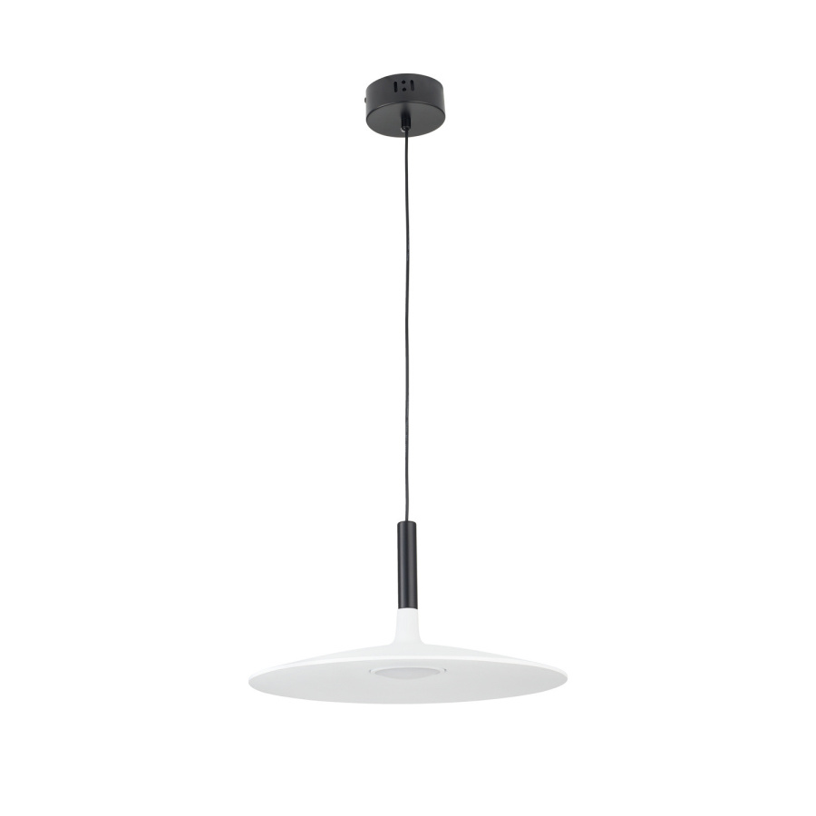 Lampa wisząca hank led biała 35 cm