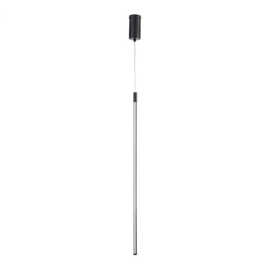 Lampa wisząca sparo m led czarna 80 cm