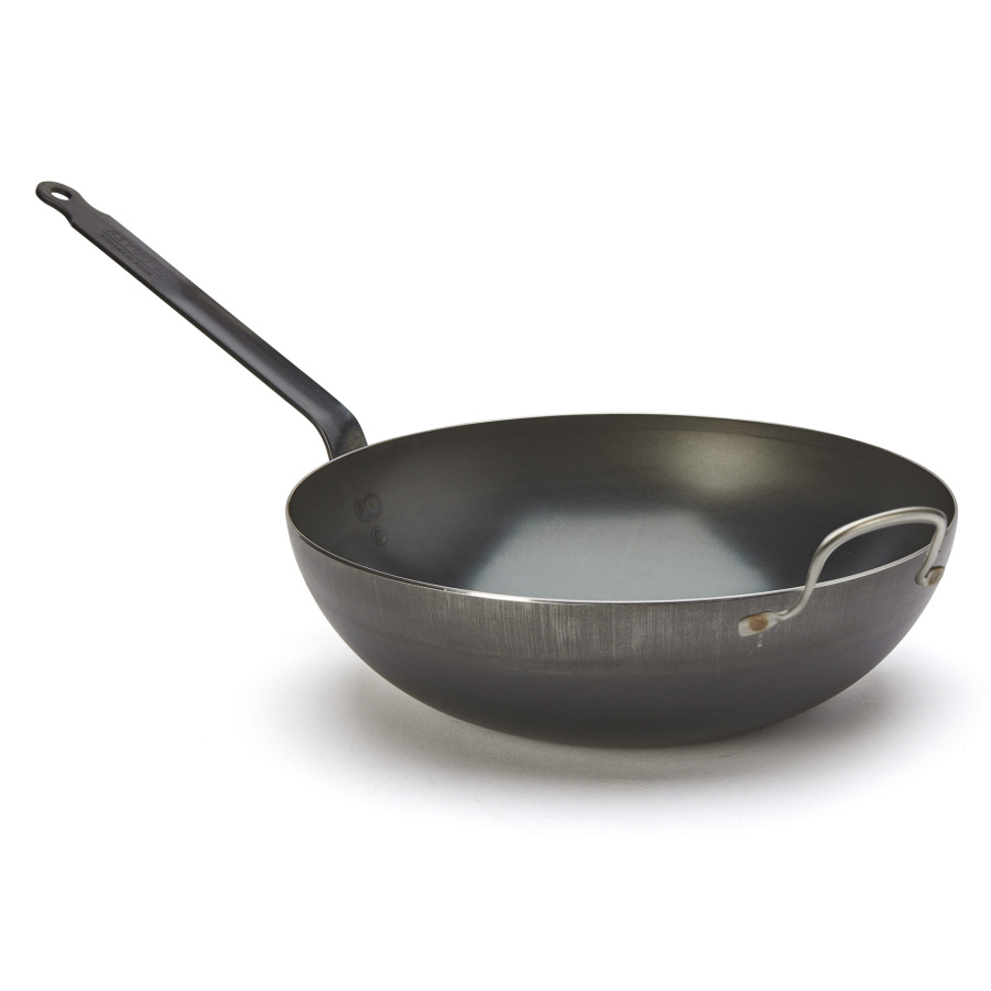 Blue carbon wok 32 cm