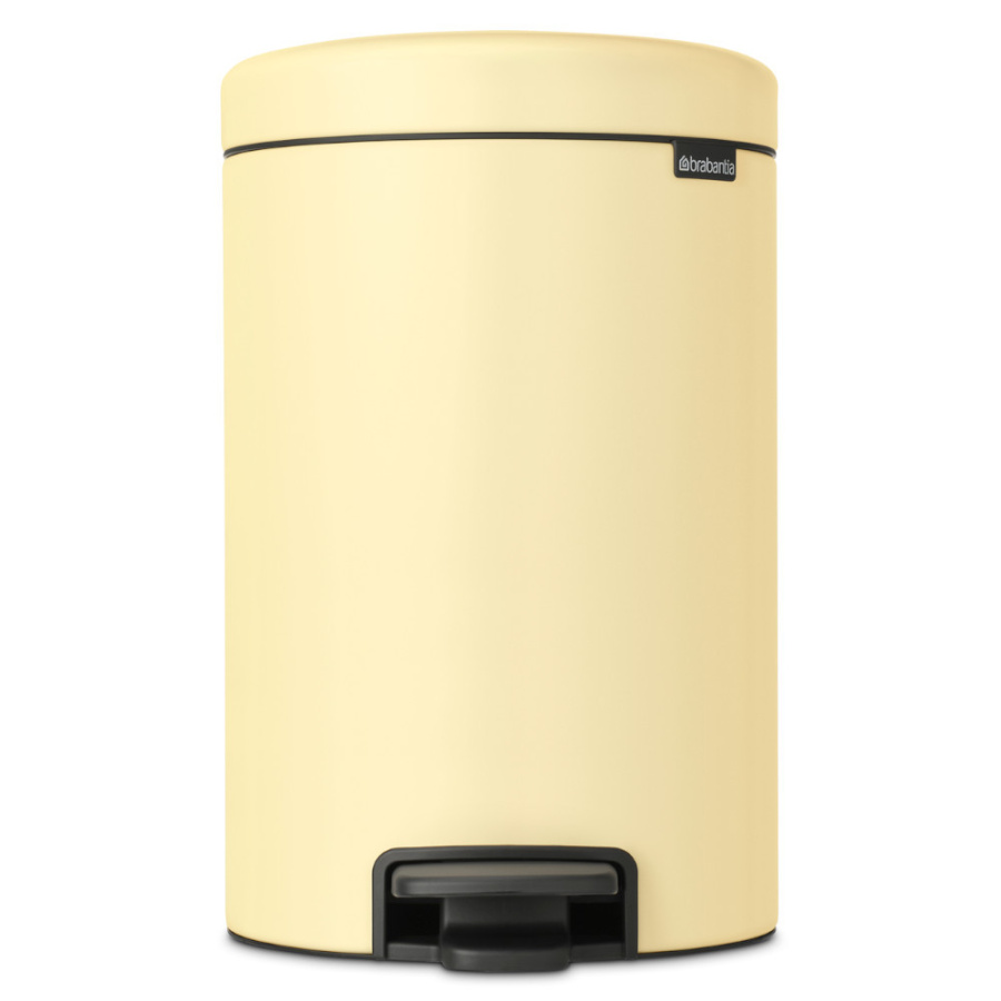Brabantia 233807 - newicon - kosz pedałowy 12 l - mellow yellow