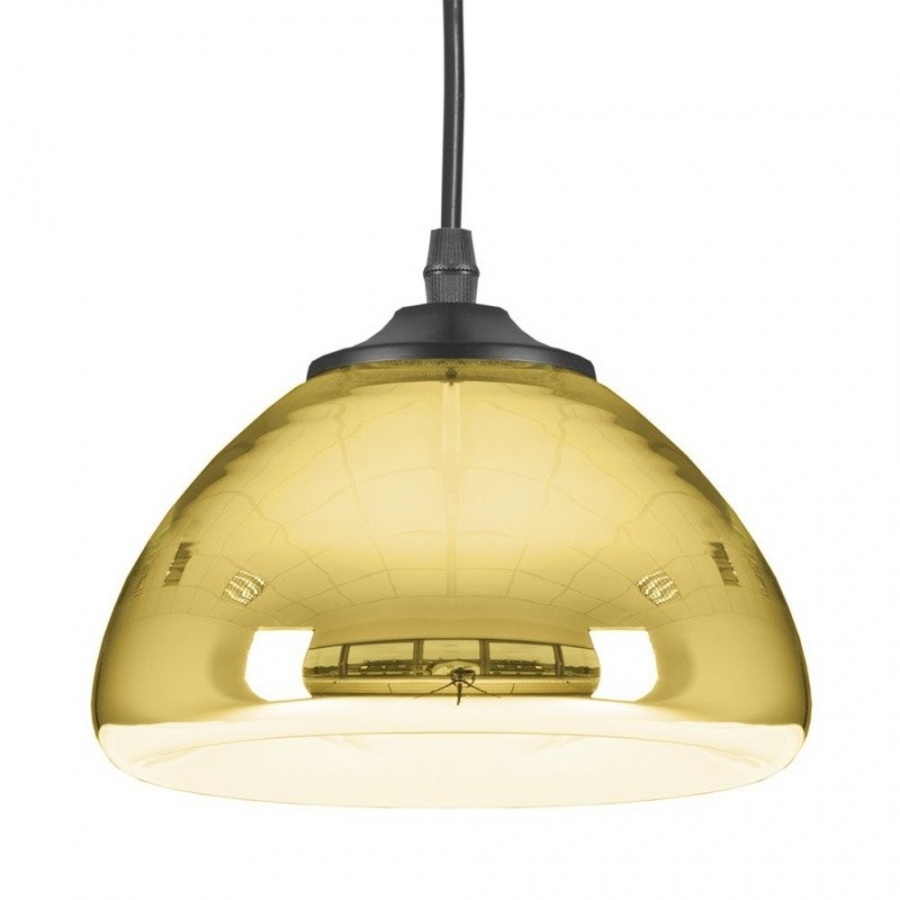 Lampa wisząca victory glow s złota 17 cm