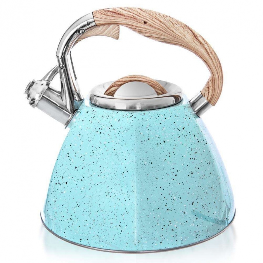 Czajnik błękitny, nowoczesny, automatyczny, 3,5 l