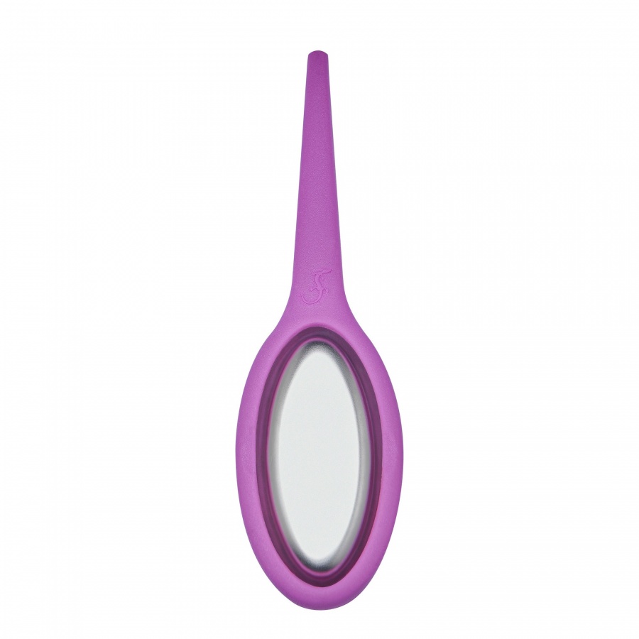 Zaparzacz do herbaty imbirowej z tarką, silikon/stal nierdzewna, 15,5 x 4,5 x 2,5 cm, różowy